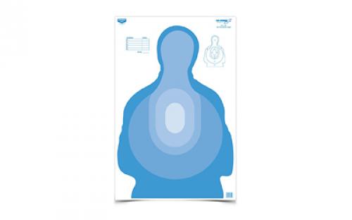 Birchwood Casey Eze-Scorer Target, Transitional Blue Paper, 23X35, 100 Targets BC-37024