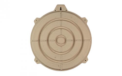 Birchwood Casey 3D TARGET, Bulls Eye, Large, 17.75 X 16, Comes with Mounting Tab, Tan, 3 Pack BC-3DTGTBETLG