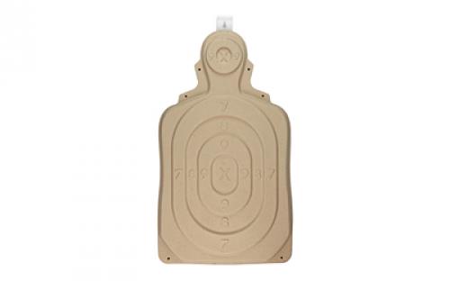 Birchwood Casey 3D TARGET, Torso, 31.25 X 21.25, Comes with Mounting Tab, Tan, 3 Pack BC-3DTGTBTT