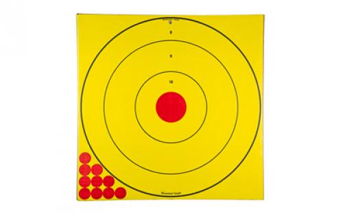 Birchwood Casey Shoot-N-C, Adhesive Target, Easily Visible Black Splatter, Yellow, 17.75 X 17.75 BC-LRBET-5PK