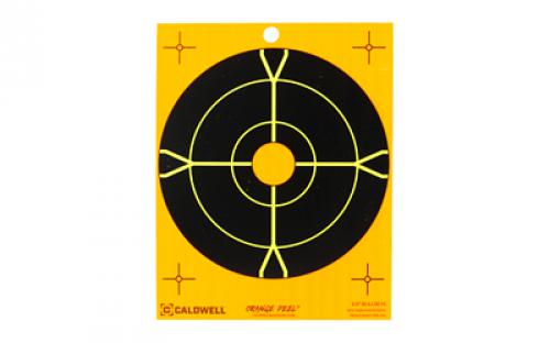 Caldwell Bullseye Target, 5.5, Orange/Black, 25 Pack 1166108