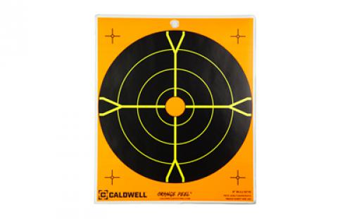 Caldwell Bullseye Target, 8, Orange/Black, 5-Pack 1166109