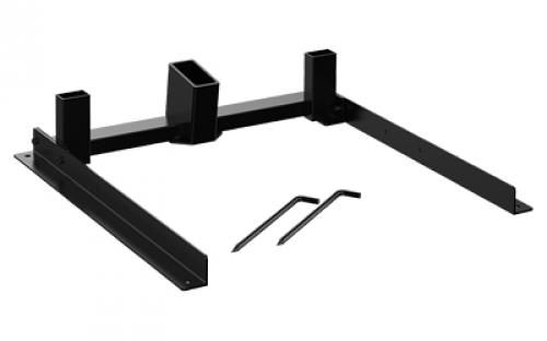 Caldwell Ultimate Steel Target Stand, Compatible with 2x4 and 1x2 Wooden Post, Black, Includes 2 Ground Stakes 4001148