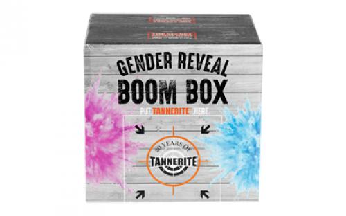 Tannerite Gender Reveal Kit Target, 1 Pound Target, 10 Pounds Color Blaze Powder, Blue Color GRK - B