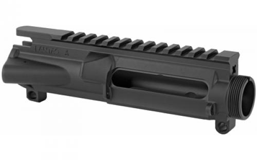 LanTac USA LLC USR, Upper Standard Receiver, 556NATO, AR-15, M4 Feed Ramps, Anodized Black 01-RV-UP-USR-SF15