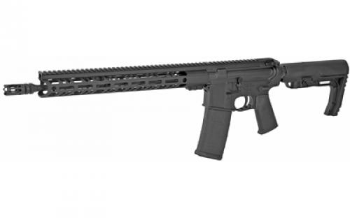 2A Armament PALOUSE-LITE, Builder Series, Semi-automatic Rifle, AR, .223 Remington/556NATO, 16" 416-R Stainless Steel Pencil Profile Barrel, 1:8 Twist, Matte Finish, Black, T3 Compensator, Mission First Tactical Stock, Right Hand, No Magazine 2A-BSCR16ML15-1