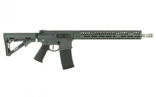 2A Armament BLR-16, Gen 2, Semi-automatic Rifle, Rifle Weighs 5.5lbs, AR, .223 Wylde/556NATO, 16" PROOF RESEARCH Carbon Fiber Barrel, Mid-length Gas System, Cerakote Finish, Gray, Titanium T3 Compensator, Magpul MIAD Grip, Magpul CTR Stock, Timney Targa 2 Stage Trigger, No Magazine, Right Hand 2A-CRP16CFMLCBN-2