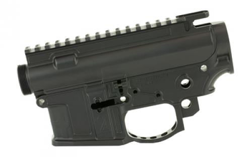 2A Armament BALIOS-LITE, Gen 2, Stripped Lower/Upper Receiver Set, .223 Remington/556NATO, Aluminum, Anodized Finish, Black 6.50oz, Upper Receiver Weighs 5.85oz 2A-MCRS-4