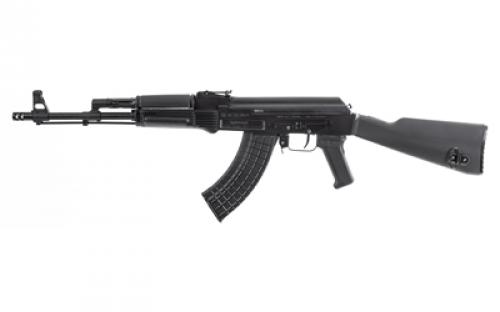 Arsenal, Inc. SAM7R-62, Semi-automatic, AK, 7.62X39, 16 Barrel, Muzzle Brake, Milled Receiver, Matte Finish, Black, Polymer Furniture, Scope Rail, Adjustable Sights, 30 Rounds, 1 Magazine, Includes Oil Bottle, Cleaning Kit and Sling SAM7R-62