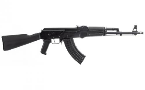 Arsenal, Inc. SAM7R-62, Semi-automatic, AK, 7.62X39, 16" Barrel, Muzzle Brake, Milled Receiver, Matte Finish, Black, Polymer Furniture, Scope Rail, Adjustable Sights, 30 Rounds, 1 Magazine, Includes Oil Bottle, Cleaning Kit and Sling SAM7R-62