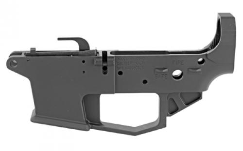 Angstadt Arms 0940, Semi-automatic, Stripped Lower Receiver, 9MM/40S&W, Anodized Finish, Black, Accepts Glock Pattern Magazines AA0940LRBA