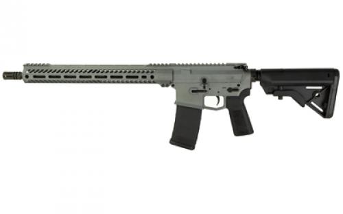 Angstadt Arms UDP-556, Semi-automatic Rifle, AR, .223 Remington/5.56NATO, 16 1:7 Twist Chrome Lined Barrel, Cerakoted Aluminum, Gray, 16 Ultra Light Free Float M-lok Rail, B5 Type 23 Grip, B5 SopMod Stock, 30 Rounds, 1 Magazine AAUDP56RGR