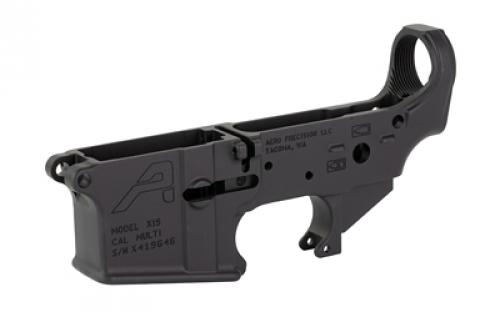 Aero Precision X15, Gen 2, Semi-automatic, Stripped Lower Receiver, .223 Remington/556NATO, Aluminum, Anodized Finish, Black APAR501101C