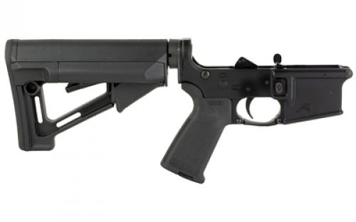 Aero Precision Standard Gen 2 Complete Lower Receiver, Semi-automatic, 223 Remington/556NATO, Magpul STR Stock, MOE Grip, Anodized, Black APAR501112