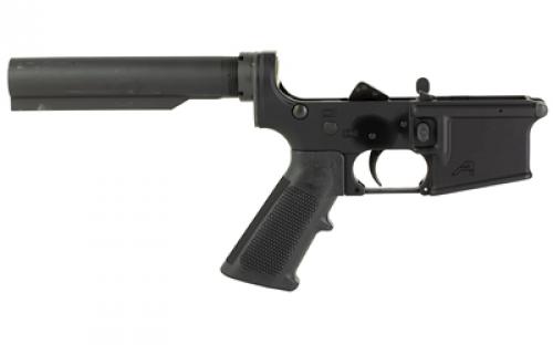 Aero Precision Carbine Complete Lower Receiver, Semi-Automatic, 223 Remington/556NATO, Anodized, Black APAR501374