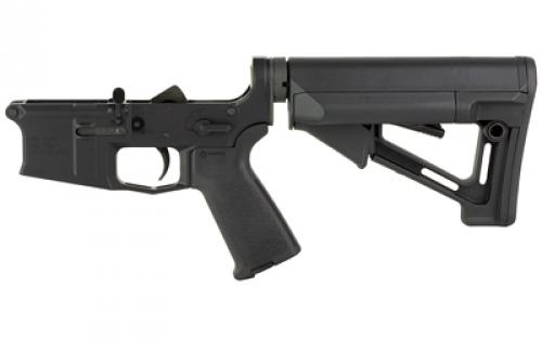 Aero Precision M4E1, Complete Lower Receiver, Semi-automatic, 223 Remington/556NATO, Magpul STR Stock, Magpul MOE Grip, Anodized, Black APAR600103