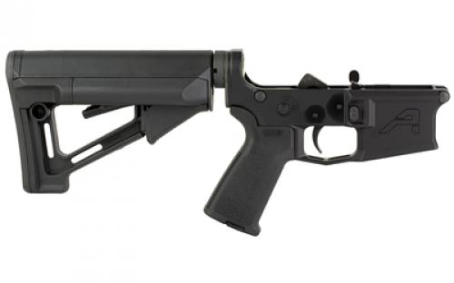 Aero Precision M4E1, Complete Lower Receiver, Semi-automatic, 223 Remington/556NATO, Magpul STR Stock, Magpul MOE Grip, Anodized, Black APAR600103