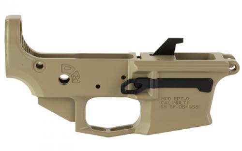 Aero Precision EPC-9, Stripped Lower Receiver, Semi-automatic, 9MM/40S&W, Anodized Finish, Flat Dark Earth, Accepts Glock Style Magazines APAR620002AC