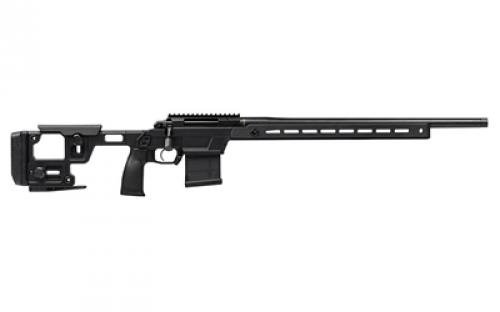 Aero Precision SOLUS, Competition Rifle, Bolt Action, 6.5 Creedmoor, 22" Sendero Contour Barrel, Threaded 5/8x24, Anodized Finish, Black, Aero SOLUS Competition Chassis, Adjustable Cheek Riser, Adjustable Length of Pull, AICS/AIAIW Magazine Compatibility, Integrated Arca Rail, M-LOK, Trigger Tech Single Stage Trigger, 5 Rounds, 1 AICS Magazine APBR01020002