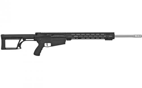 Alex Pro Firearms MLR, Semi-automatic Rifle, 300 Winchester Magnum, 22 Barrel, 1:10 Twist, Matte Finish, Finish, Luth-AR MBA-2 Stock, CMC 3.5 Flatblade Trigger, APF 15.5 Free Float MLOK Handguard, 5 Rounds, 4 Magazines, BLEM (Damaged Case) MLR-300WM