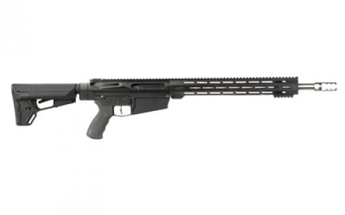 Alex Pro Firearms MLR Compact, Semi-Automatic Rifle, AR, 300 Winchester Magnum, 18 Stainless Steel Barrel, Elite Series Muzzle Brake, 15.5 MLOK Handguard, Cerakote Finish, Black, Ergo Grip, Magpul ACS Stock, CMC Trigger, 1 Magazine, 5 Rounds MLRC300WM