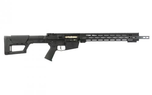 Alex Pro Firearms Match Carbine 2.0, Semi-Automatic Rifle, AR, 308 Winchester, 16 Stainless Steel Barrel, Butcher Muzzle Brake, 15 MLOK Handguard, Cerakote Finish, Black, Ergo Grip, Magpul PRS Stock, CMC Trigger, 1 Magazine, 20 Rounds RI245