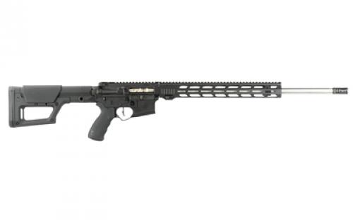 Alex Pro Firearms Varmint 2.0, Semi-Automatic Rifle, AR, 6.5 Grendel, 22 Stainless Steel Barrel, 15 MLOK Handguard, Cerakote Finish, Black, Nickel Boron BCG, Ergo Grip, Magpul PRS Stock, CMC Trigger, 1 Magazine, 24 Rounds RI260