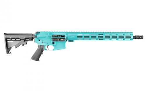 Alex Pro Firearms Guardian, Semi-Automatic Rifle, AR, 556 NATO/223 Remington, 16 4150 Barrel, 15 MLOK Handguard, Cerakote Finish, Robins Egg Blue, Polymer Grip, APF M4 Stock, 1 Magazine, 30 Rounds RI282RB