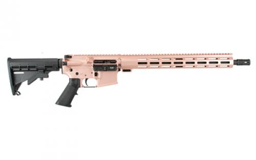 Alex Pro Firearms Guardian, Semi-Automatic Rifle, AR, 556 NATO/223 Remington, 16 4150 Barrel, 15 MLOK Handguard, Cerakote Finish, Rose Gold, Polymer Grip, APF M4 Stock, 1 Magazine, 30 Rounds RI282RG