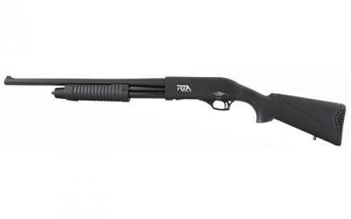 Armscor Meriva Pump Shotgun, 12 Gauge, 3 Chamber, 18.5 Barrel, Parkerized Finish, Black, Rifled Sight, 5 Rounds CR-103