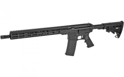 Armalite M-15 Light Tactical Carbine, Semi-automatic Rifle, AR, 223 Remington/556NATO, 16" Chrome Lined Barrel, 1:7 Twist, Matte Finish, Black, 6 Position Collapsible Stock, 15" Aluminum MLOK Free Float Handguard, 30 Rounds, 1 Magazine M15LTC16