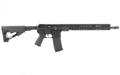 Armalite M15 Tactical, Semi-automatic Rifle, AR, 223 Remington/556NATO, 16" Barrel, 1:7 Twist, Matte Finish, Black, Magpul STR Stock, Magpul Backup Flip Sight, 15" MLOK Handguard, Raptor Charging Handle, 30 Rounds, 1 Magazine M15TAC16