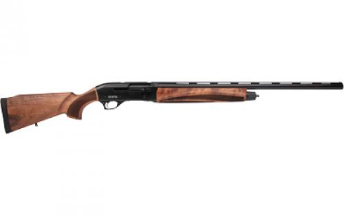 Armscor SAG26, Semi-automatic Shotgun, 12 Gauge, 3" Chamber, 26" Barrel, Walnut Stock, Matte Finish, Black, Fiber Optic Front Sight, 5 Rounds, BLEM (Damaged Case) SA12H26-WD