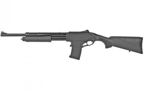 Armscor VRPA40, Pump Action Shotgun, 12 Gauge, 3 Chamber, 20 Barrel, Matte Finish, Black, Polymer Stock, 5 Rounds, 1 Magazine VRPA40