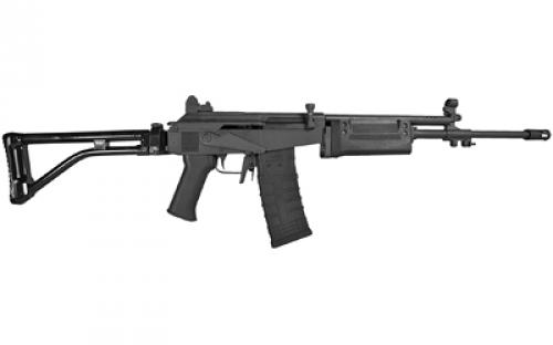 American Tactical GALEO, Semi-automatic, 223 Rem/556NATO, 18 Barrel, Matte Finish, Black, Polymer Furniture, Folding Stock, 30 Rounds, 1 Magazine   GAL ATIGGALEO556P18