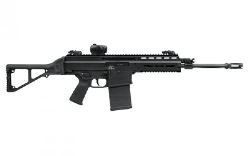 B&T APC308 Pro, Semi-automatic Rifle, 308 Winchester/762NATO, 16 Barrel, B&T Flash Hider, Matte Finish, Black, Flip Up Iron Sights, Manual Safety, 20 Rounds, 1 Magazine BT-361662-US