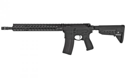 Bravo Company Recce 14 KMR-A Carbine, Semi-automatic Rifle, 223 Remington/556NATO, 14.5 Barrel (16 OAL with Pinned Brake), Mid-length Gas System, Anodized Finish, Black, SOPMOD Stock, BCM Mod 3 Pistol Grip, KMR Alpha 13 Handguard, BCM Mod 1 Compensator, BCM Mod 4 Charging Handle, PNT Trigger, 30 Rounds, 1 Magazine 780-790