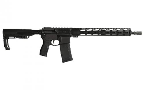 Bersa BAR15R, Semi-automatic Rifle, AR, 223 Remington/556NATO, 16" Barrel, Anodized Finish, Black, Mission First Tactical Minimalist Stock, Mission First Tactical Grip, 30 Rounds, 1 Mission First Tactical Magazine BAR15RMFT