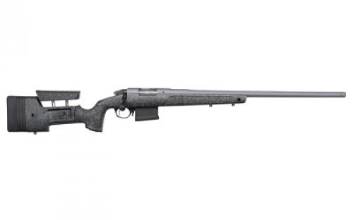 Bergara Premier Series HMR Pro Rifle, Bolt Action, 308 Winchester, 20 Threaded Barrel, 5/8x24 Threaded, Cerakote Finish, Gray, HMR Molded Stock with Mini-Chassis, TriggerTech Trigger, 5 Rounds, 1 AICS Magazine, Right Hand BPR20-308MC