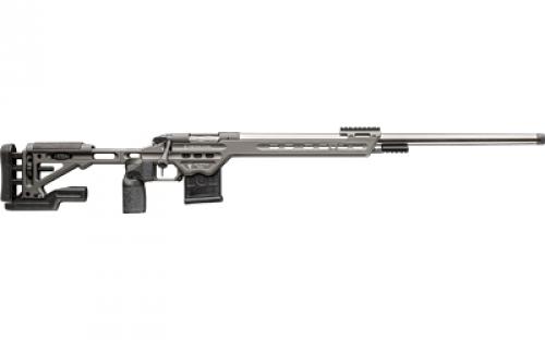 Bergara Premier Series, Competition, Bolt Action Rifle, 6.5 Creedmoor, 26 Barrel, Threaded 5/8x24, Cerakote Finish, Black, Masterpiece Arms BA Comp Chassis, TriggerTech Trigger, Right Hand, 10 Rounds, 1 AICS Style Magazine BPR25-65CM