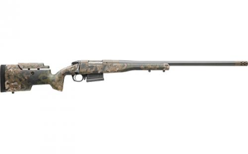 Bergara Premier Series Divide Rifle, Bolt Action Rifle, 6.5 Creedmoor, 24 Carbon Fiber Barrel, Threaded 5/8-24, Omni Muzzle Brake, Cerakote Finish, Black, Carbon Fiber Stock, 5 Rounds, AICS Style Detachable Magazine, Right Hands BPR34-65CM