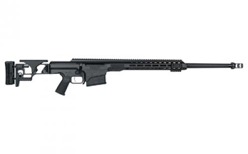 Barrett MRAD, Bolt Action Rifle, 300 Winchester Magnum, 26 Barrel, 2 Port Muzzle Brake, Cerakote Finish, Black, Folding Adjustable Stock, Adjustable Cheek Rest, Magpul MOE Grip, 10 Rounds, 1 Magazine 18487