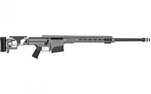 Barrett MRAD, Bolt Action Rifle, 308 Winchester, 17 Barrel, 2 Port Muzzle Brake, Cerakote Finish, Gray, Adjustable Folding Stock, Magpul MOE Grip, 10 Rounds, 1 Magazine 18495