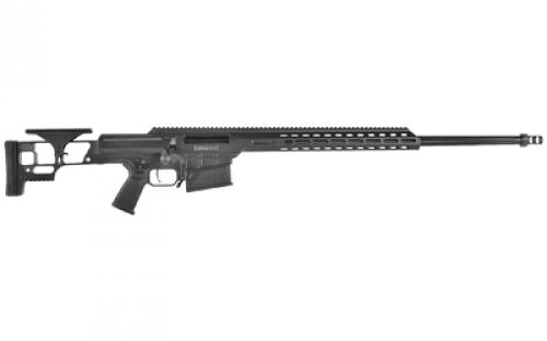 Barrett MRAD SMR, Bolt Action Rifle, 338 Lapua, 26 Barrel, 2 Port Muzzle Brake, Cerakote Finish, Black, Fixed Stock, Adjustable Cheek Rest, Magpul MOE Grip, 10 Rounds, 1 Magazine 18502