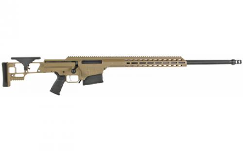 Barrett MRAD SMR, Bolt Action Rifle, 338 Lapua, 26 Barrel, 2 Port Muzzle Brake, Cerakote Finish, Flat Dark Earth, Fixed Stock, Adjustable Cheek Rest, Magpul MOE Grip, 10 Rounds, 1 Magazine 18503