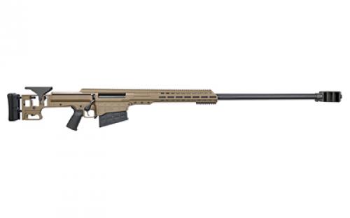 Barrett MRAD ELR, Bolt Action Rifle, 416 Barrett, 36 Barrel, Barrett Muzzle Brake, Cerakote Finish, Flat Dark Earth, Adjustable Stock, Full Accessory Rail, 5 Rounds, 2 Magazines, Includes Hard Carrying Case 19612