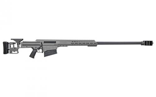 Barrett MRAD ELR, Bolt Action Rifle, 416 Barrett, 36 Barrel, Barrett Muzzle Brake, Cerakote Finish, Gray, Adjustable Stock, Full Accessory Rail, 5 Rounds, 2 Magazines, Includes Hard Carrying Case 19614