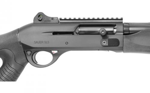 Sauer SL-5, Semi-automatic Shotgun, 12 Gauge, 3" Chamber, 18.5", Black, Ghost Ring Sight, Fixed Stock, 6 Rounds, Right Hand SASA3G12V32