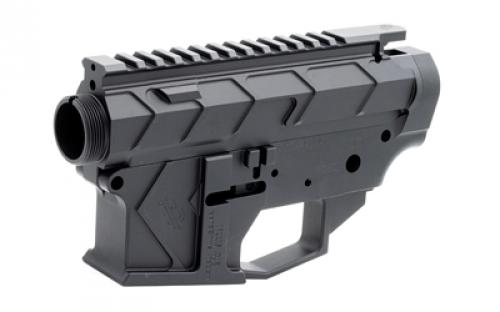 Bootleg Stripped Upper/Lower Receiver Set, 223 Remington/556 NATO, Ambidextrous, Anodized Finish, Black BP-ULR-1