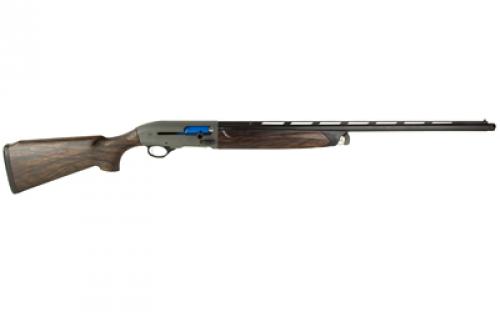 Beretta A400 XCEL Sporting Vittoria, Semi-automatic, 12 Gauge 3" Chamber, 28" Barrel, Acuatech Shield Gray, Blued Barrel, Wood Stock, Bead Front Sight, OCHP Extended Choke, C, M, F Chokes Included, 2 Rounds J42CJ18V